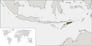 Demokratyczna Republika Timoru Wschodniego - Położenie